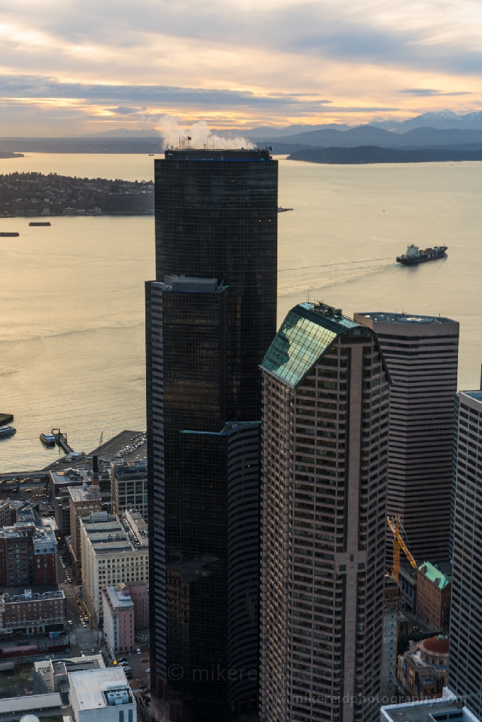 Aerial Columbia Center